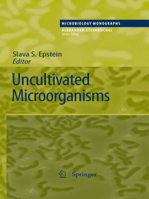 cover image of Uncultivated Microorganisms